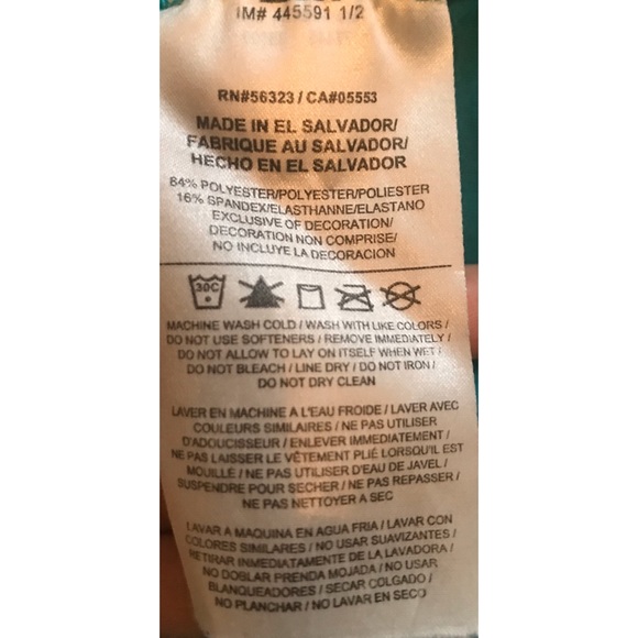 NIKE PRO BLUE MEDIUM TANK TOP - Picture 4 of 4